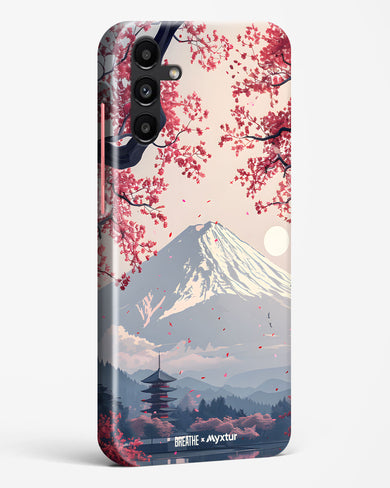 Slopes of Fuji [BREATHE] Hard Case Phone Cover (Samsung)