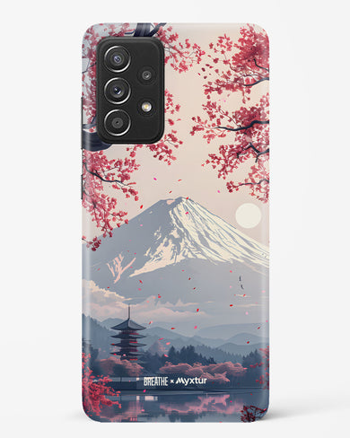 Slopes of Fuji [BREATHE] Hard Case Phone Cover (Samsung)