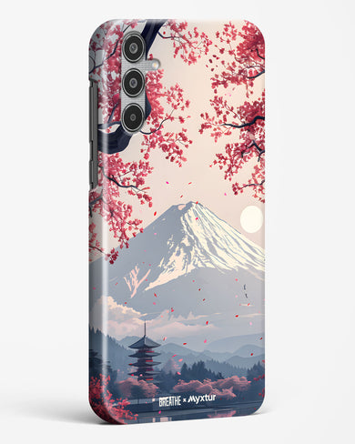 Slopes of Fuji [BREATHE] Hard Case Phone Cover (Samsung)