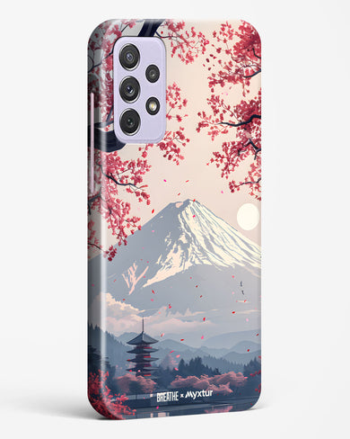 Slopes of Fuji [BREATHE] Hard Case Phone Cover (Samsung)