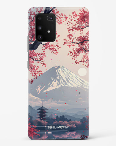 Slopes of Fuji [BREATHE] Hard Case Phone Cover (Samsung)