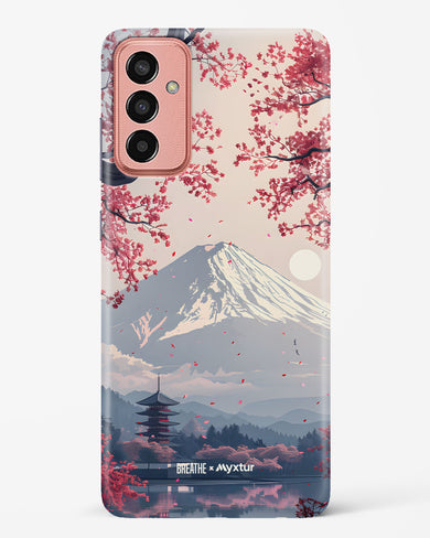 Slopes of Fuji [BREATHE] Hard Case Phone Cover (Samsung)