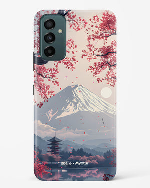 Slopes of Fuji [BREATHE] Hard Case Phone Cover (Samsung)