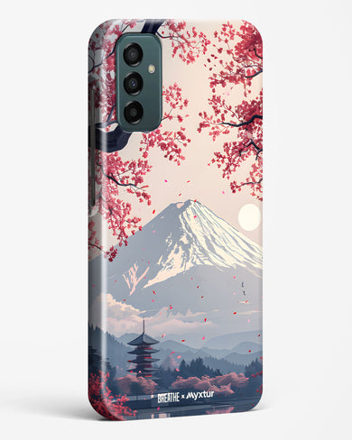 Slopes of Fuji [BREATHE] Hard Case Phone Cover (Samsung)