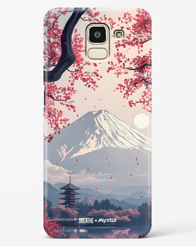 Slopes of Fuji [BREATHE] Hard Case Phone Cover (Samsung)