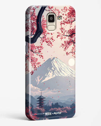 Slopes of Fuji [BREATHE] Hard Case Phone Cover (Samsung)