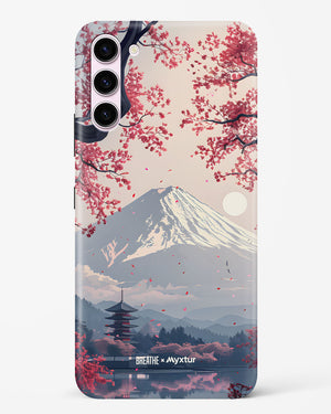 Slopes of Fuji [BREATHE] Hard Case Phone Cover (Samsung)