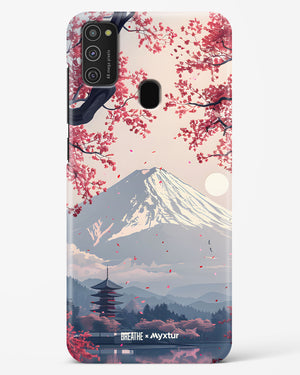 Slopes of Fuji [BREATHE] Hard Case Phone Cover (Samsung)