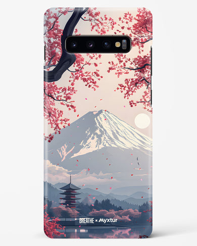 Slopes of Fuji [BREATHE] Hard Case Phone Cover (Samsung)