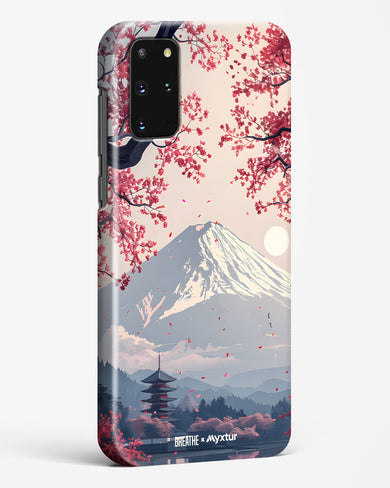 Slopes of Fuji [BREATHE] Hard Case Phone Cover (Samsung)