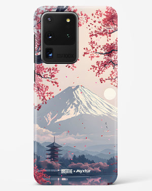 Slopes of Fuji [BREATHE] Hard Case Phone Cover (Samsung)