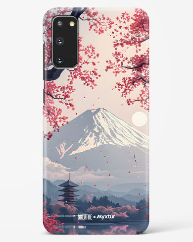 Slopes of Fuji [BREATHE] Hard Case Phone Cover (Samsung)