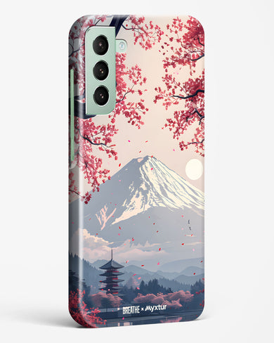 Slopes of Fuji [BREATHE] Hard Case Phone Cover (Samsung)