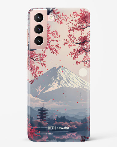 Slopes of Fuji [BREATHE] Hard Case Phone Cover (Samsung)