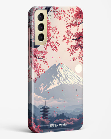 Slopes of Fuji [BREATHE] Hard Case Phone Cover (Samsung)