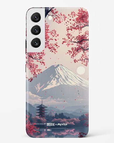 Slopes of Fuji [BREATHE] Hard Case Phone Cover (Samsung)