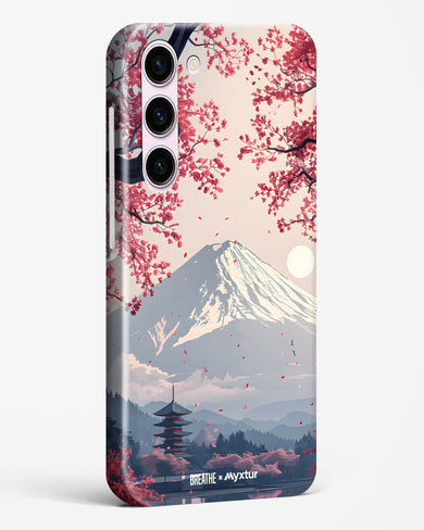 Slopes of Fuji [BREATHE] Hard Case Phone Cover (Samsung)