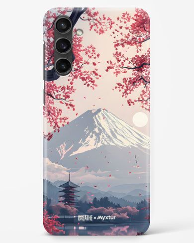 Slopes of Fuji [BREATHE] Hard Case Phone Cover (Samsung)