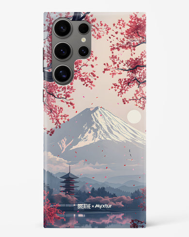 Slopes of Fuji [BREATHE] Hard Case Phone Cover (Samsung)