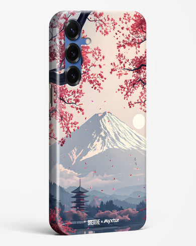 Slopes of Fuji [BREATHE] Hard Case Phone Cover (Samsung)