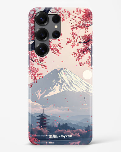 Slopes of Fuji [BREATHE] Hard Case Phone Cover (Samsung)