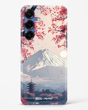 Slopes of Fuji [BREATHE] Hard Case Phone Cover (Samsung)