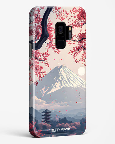 Slopes of Fuji [BREATHE] Hard Case Phone Cover (Samsung)