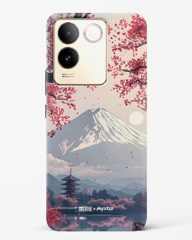 Slopes of Fuji [BREATHE] Hard Case Phone Cover (Vivo)