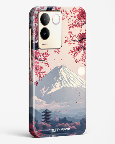 Slopes of Fuji [BREATHE] Hard Case Phone Cover (Vivo)