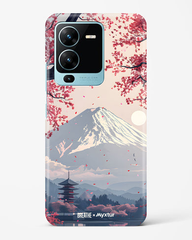 Slopes of Fuji [BREATHE] Hard Case Phone Cover (Vivo)