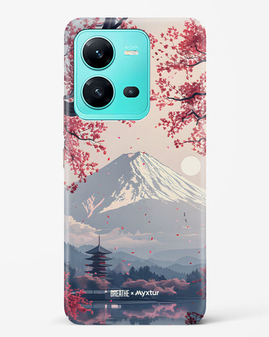 Slopes of Fuji [BREATHE] Hard Case Phone Cover (Vivo)