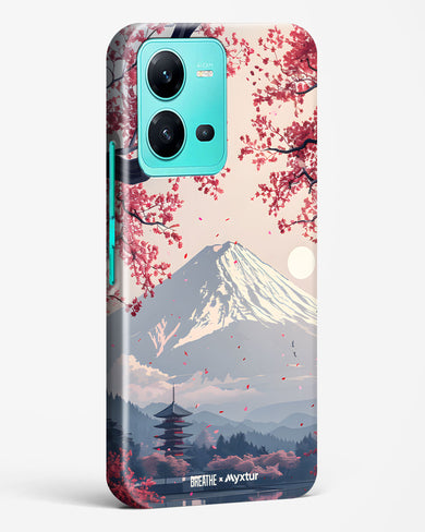 Slopes of Fuji [BREATHE] Hard Case Phone Cover (Vivo)