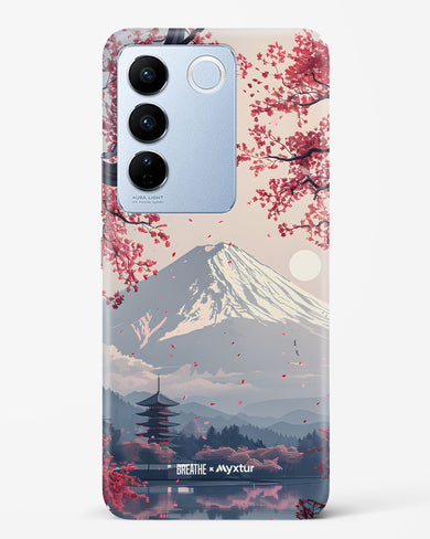 Slopes of Fuji [BREATHE] Hard Case Phone Cover (Vivo)