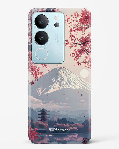 Slopes of Fuji [BREATHE] Hard Case Phone Cover (Vivo)