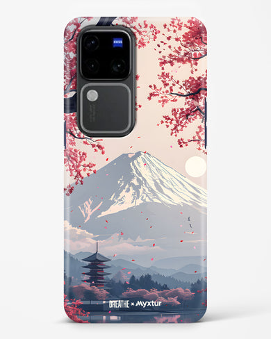 Slopes of Fuji [BREATHE] Hard Case Phone Cover (Vivo)