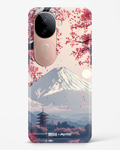 Slopes of Fuji [BREATHE] Hard Case Phone Cover (Vivo)