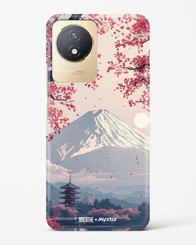 Slopes of Fuji [BREATHE] Hard Case Phone Cover (Vivo)