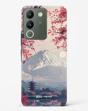 Slopes of Fuji [BREATHE] Hard Case Phone Cover (Vivo)