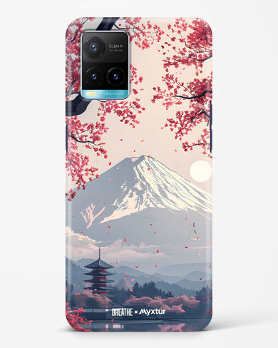 Slopes of Fuji [BREATHE] Hard Case Phone Cover (Vivo)