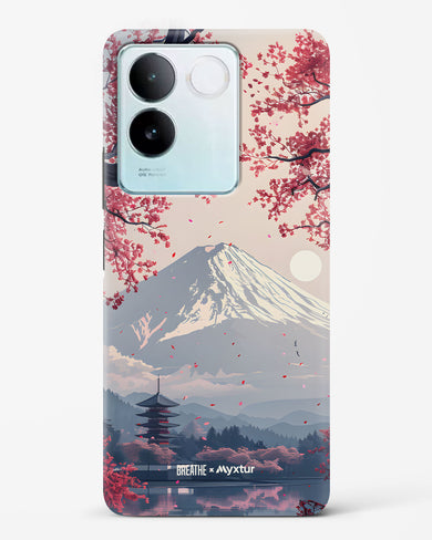 Slopes of Fuji [BREATHE] Hard Case Phone Cover (Vivo)