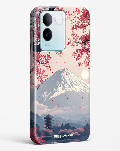 Slopes of Fuji [BREATHE] Hard Case Phone Cover (Vivo)