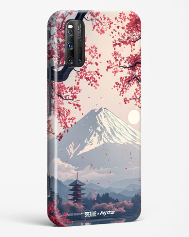 Slopes of Fuji [BREATHE] Hard Case Phone Cover (Vivo)