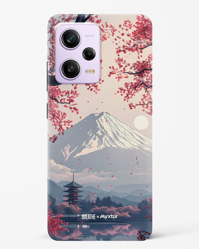 Slopes of Fuji [BREATHE] Hard Case Phone Cover (Xiaomi)