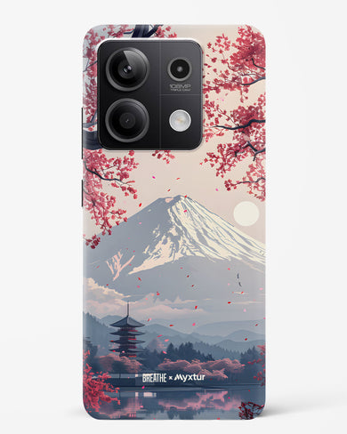 Slopes of Fuji [BREATHE] Hard Case Phone Cover (Xiaomi)