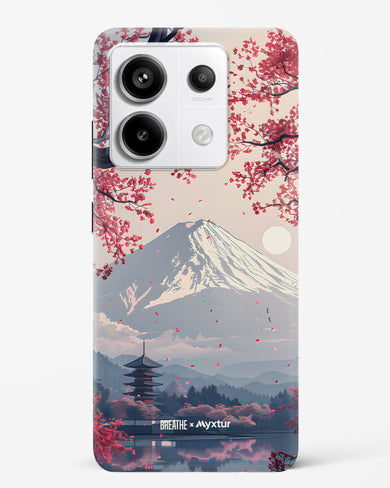 Slopes of Fuji [BREATHE] Hard Case Phone Cover (Xiaomi)