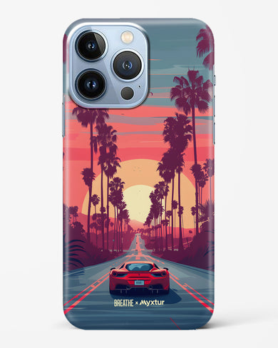 Sunset Boulevard [BREATHE] Hard Case Phone Cover (Apple)