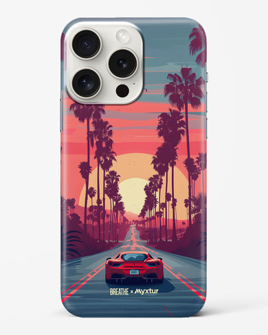 Sunset Boulevard [BREATHE] Hard Case Phone Cover (Apple)