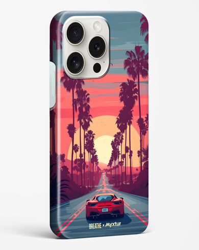 Sunset Boulevard [BREATHE] Hard Case Phone Cover (Apple)