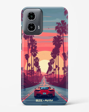Sunset Boulevard [BREATHE] Hard Case Phone Cover (Motorola)