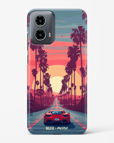 Sunset Boulevard [BREATHE] Hard Case Phone Cover (Motorola)
